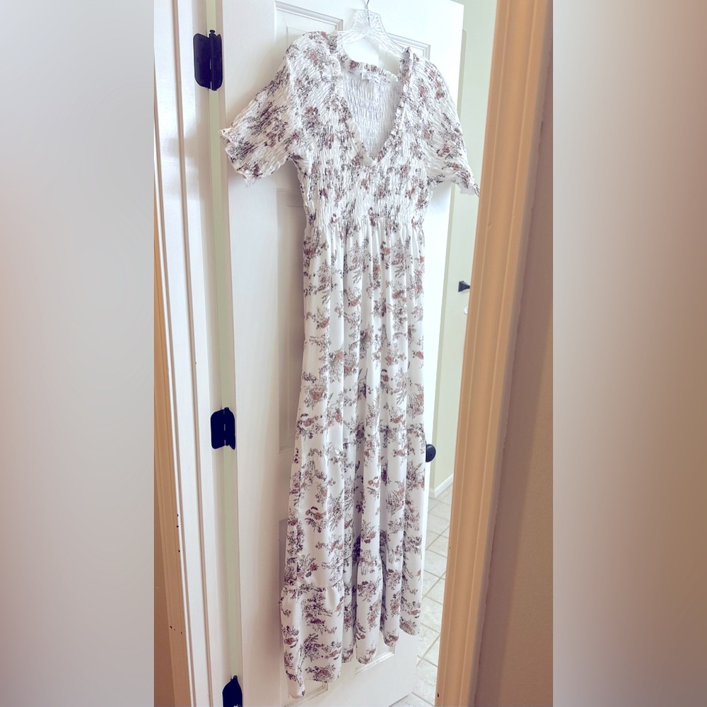Baltic Born smocked maxi dress size medium.